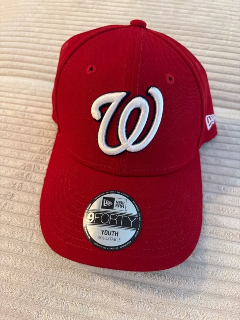 New Era Youth Washington National's Adjustable baseball hat